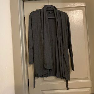 Zara, Gray knit cardigan